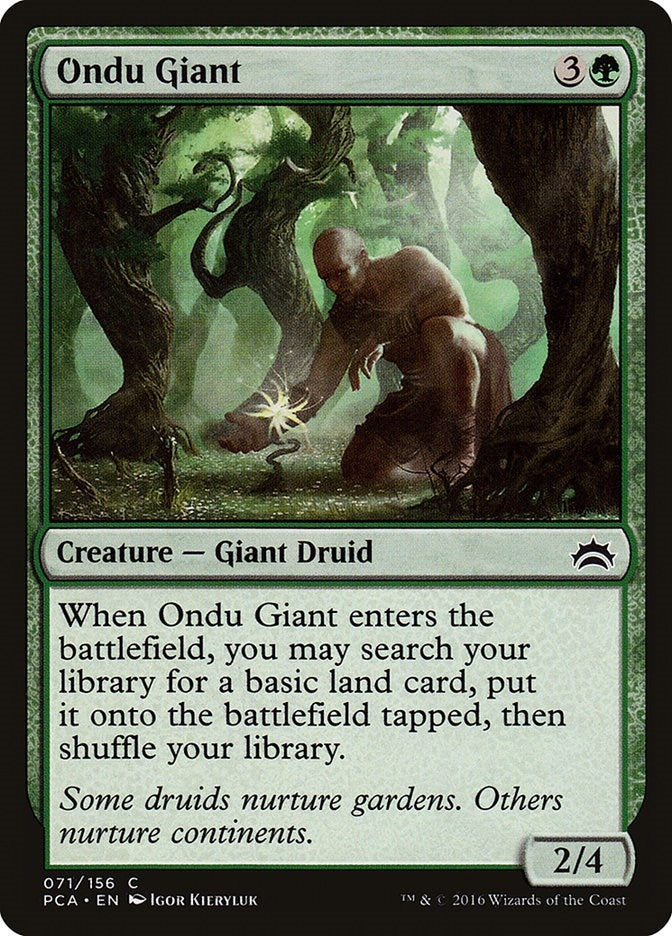 Ondu Giant (71) [PCA] - MTG Single