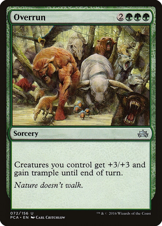 Overrun (72) [PCA] - MTG Single