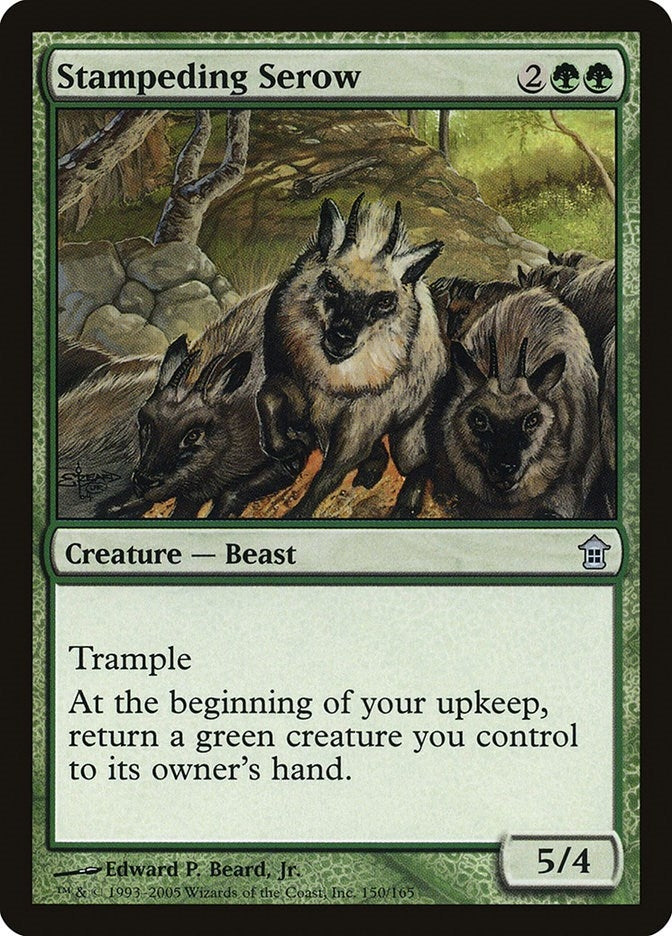 Stampeding Serow (150) [SOK] - MTG Single