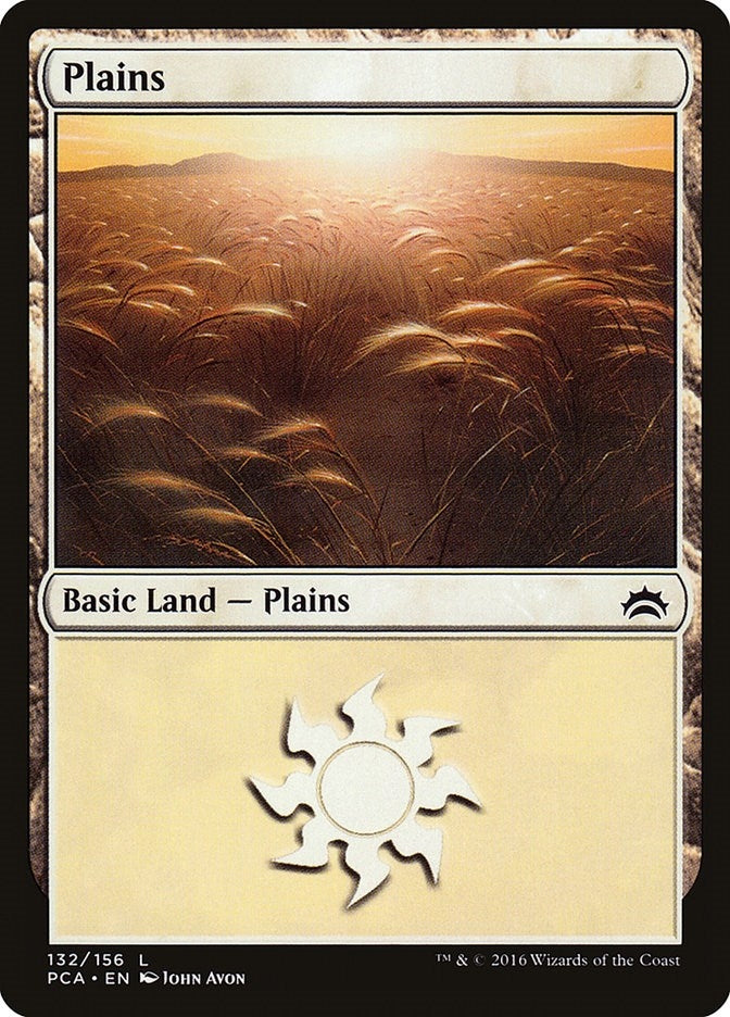 Plains (132) (132) [PCA] - MTG Single