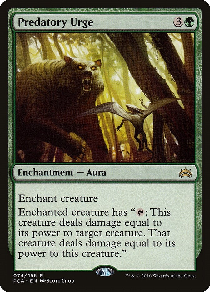 Predatory Urge (74) [PCA] - MTG Single