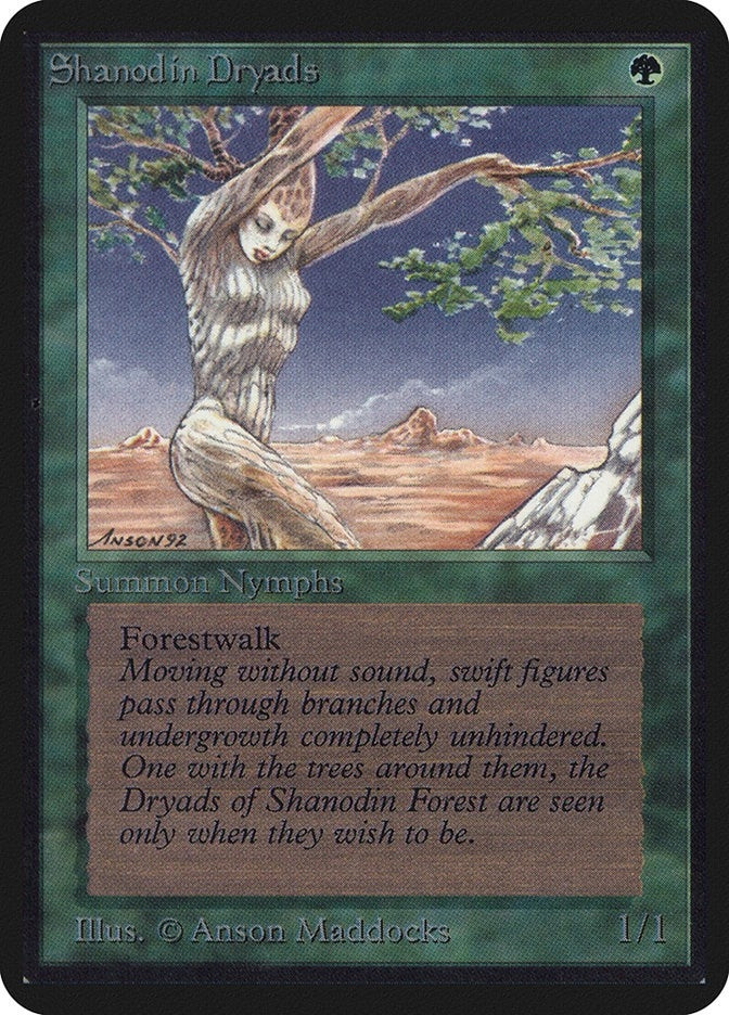 Shanodin Dryads [LEA] - MTG Single