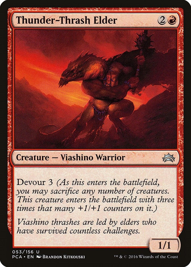 Thunder-Thrash Elder (53) [PCA] - MTG Single