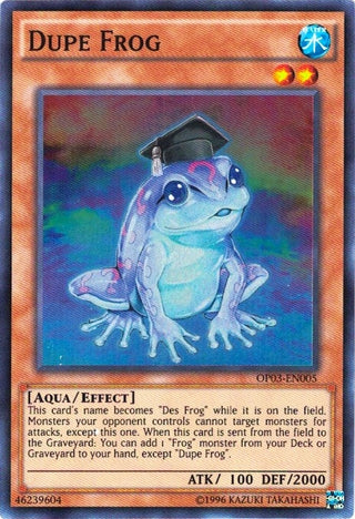 Dupe Frog (3005) (OP03) - YuGiOh Single