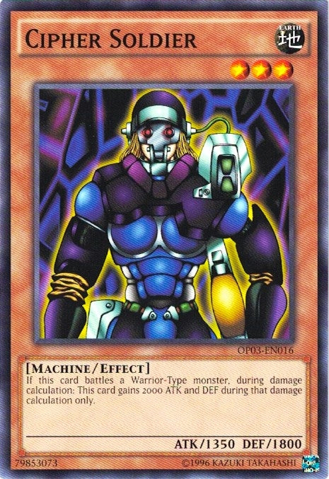 Cipher Soldier (3016) (OP03) - YuGiOh Single