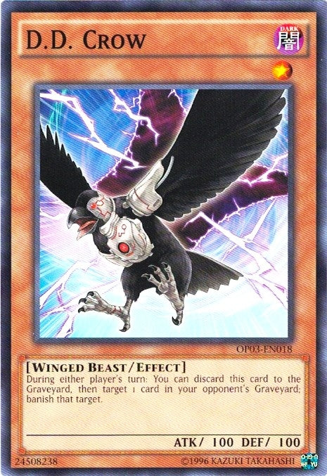 D.D. Crow (3018) (OP03) - YuGiOh Single