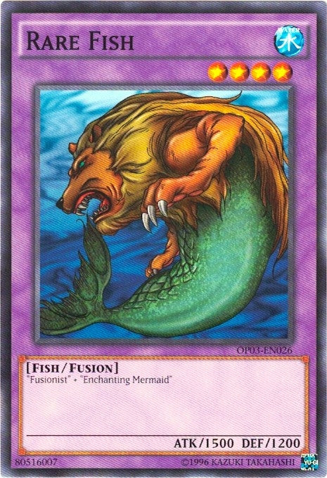 Rare Fish (3026) (OP03) - YuGiOh Single
