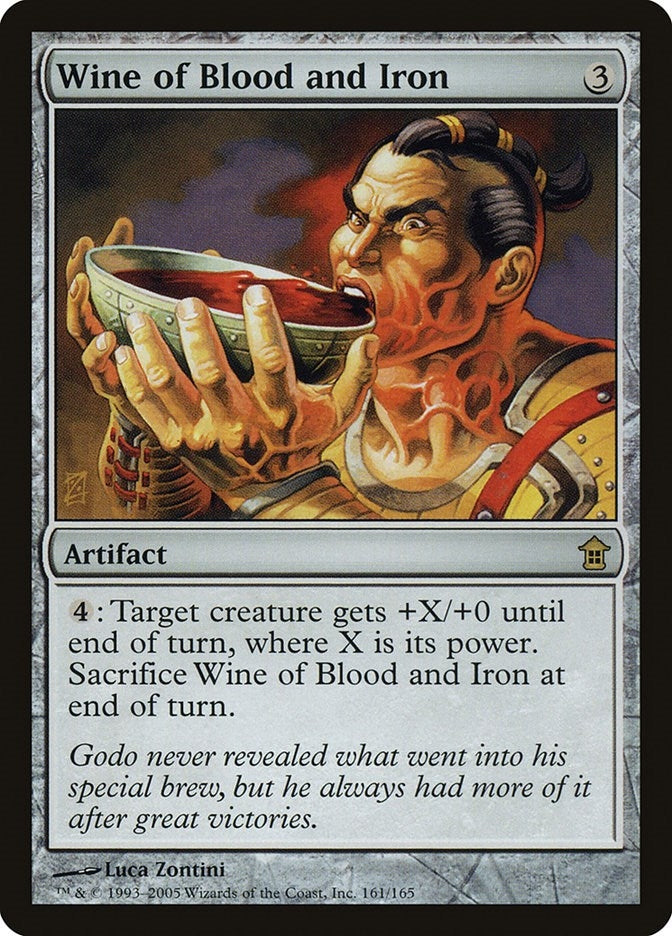 Wine of Blood and Iron (161) [SOK] - MTG Single