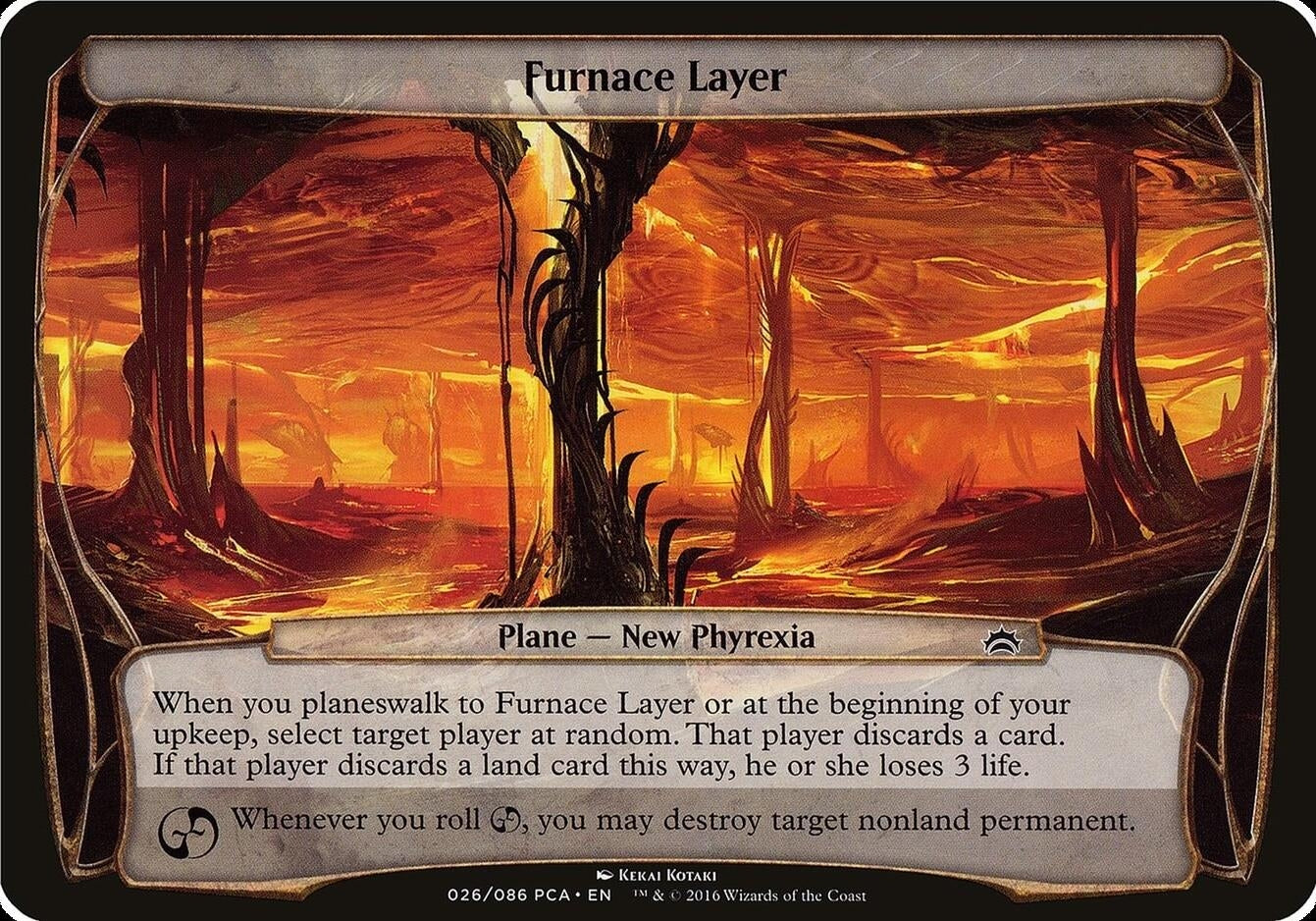 Furnace Layer (Planechase Anthology) [OVER] - MTG Single