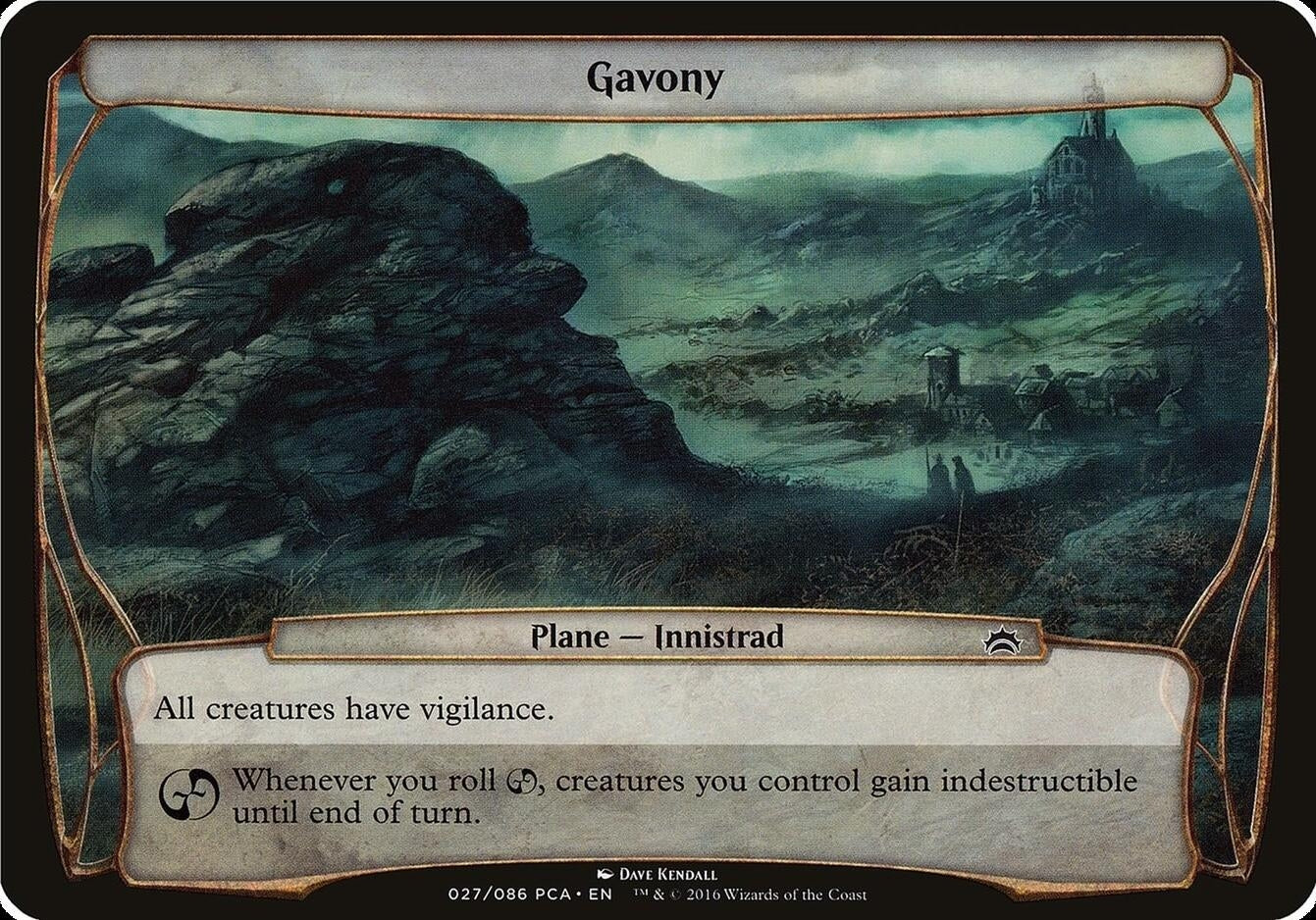 Gavony (Planechase Anthology) [OVER] - MTG Single