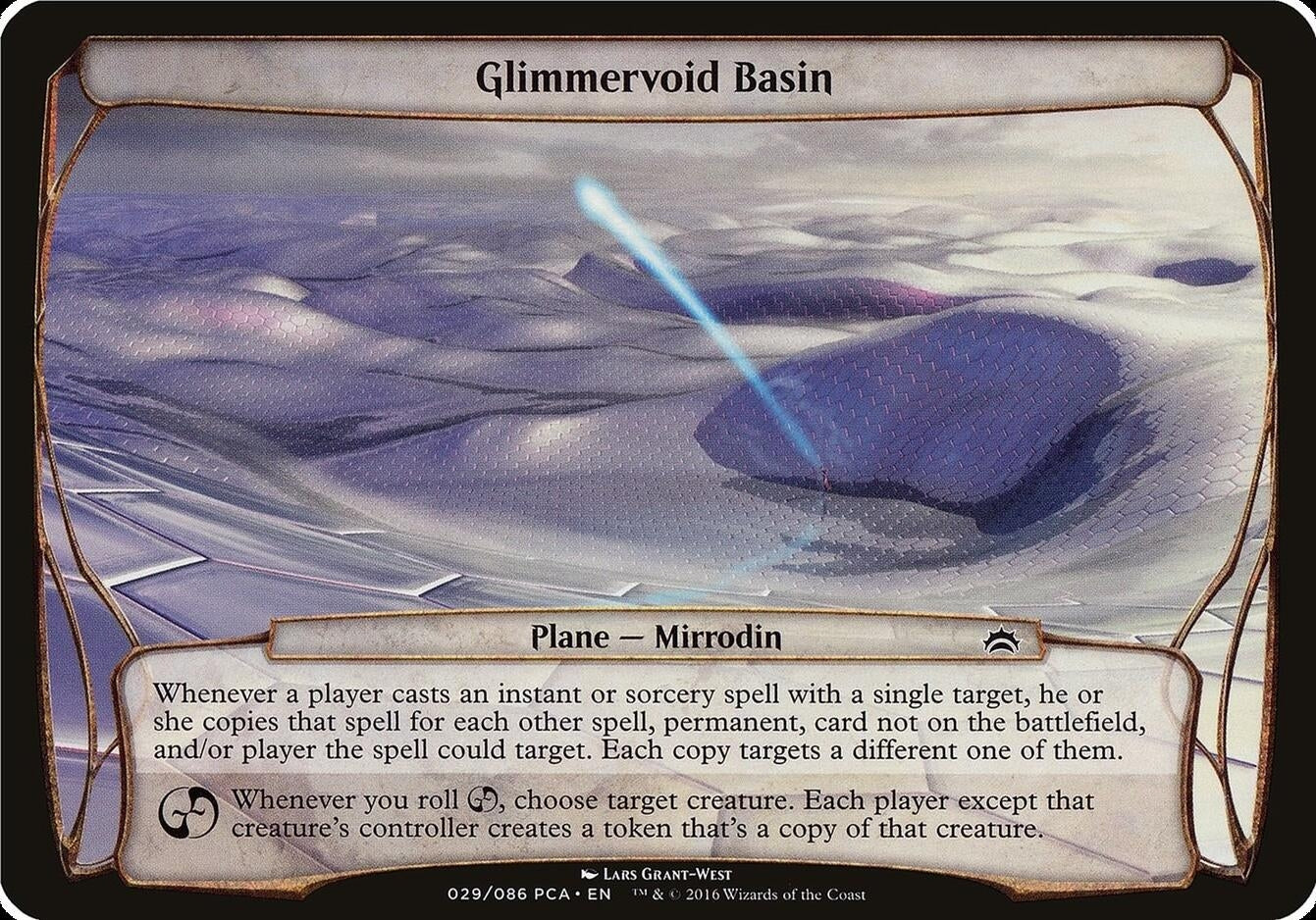 Glimmervoid Basin (Planechase Anthology) [OVER] - MTG Single