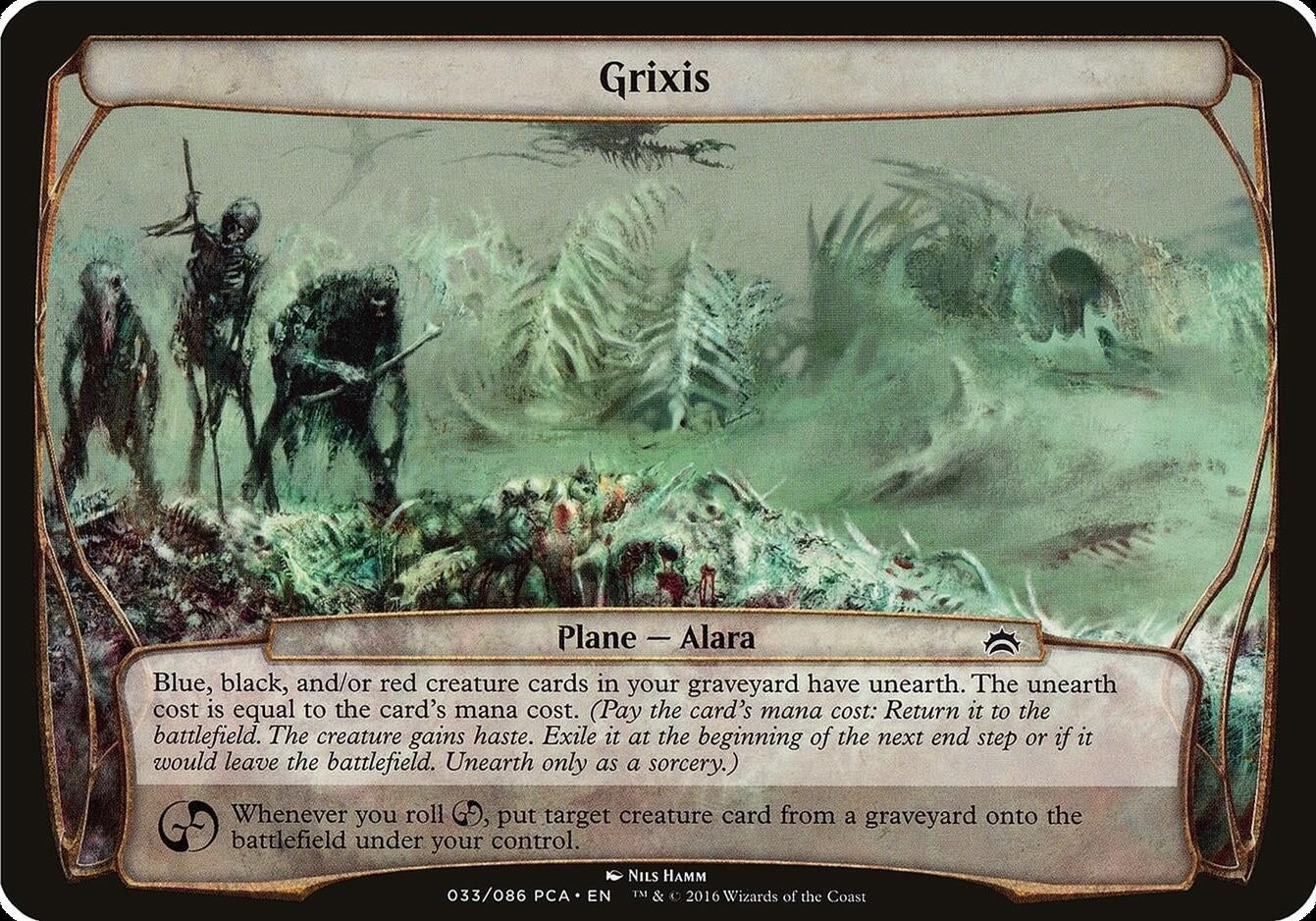 Grixis (Planechase Anthology) [OVER] - MTG Single