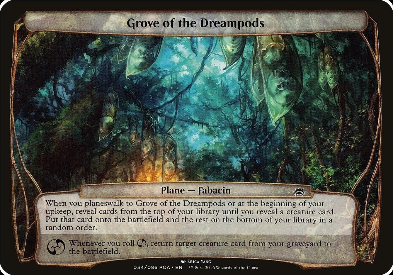 Grove of the Dreampods (Planechase Anthology) [OVER] - MTG Single
