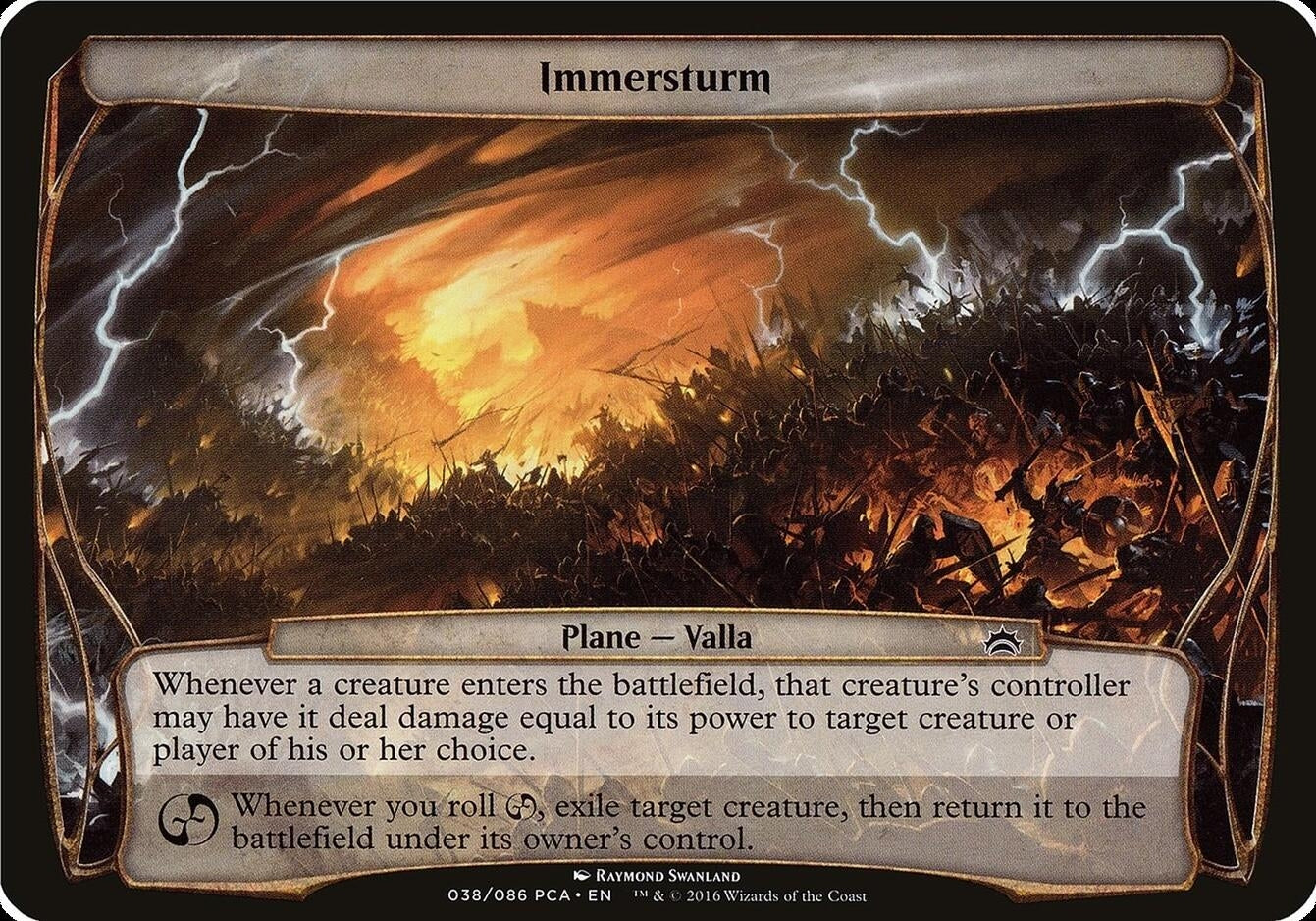 Immersturm (Planechase Anthology) [OVER] - MTG Single