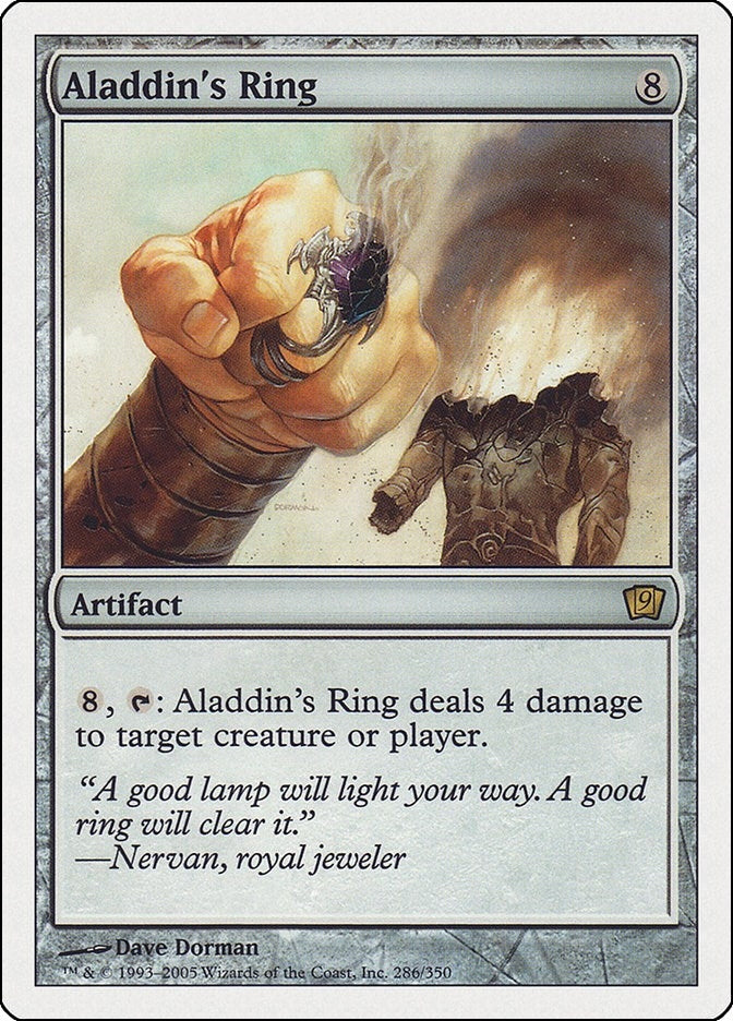 Aladdin’s Ring (286) [9ED] - MTG Single