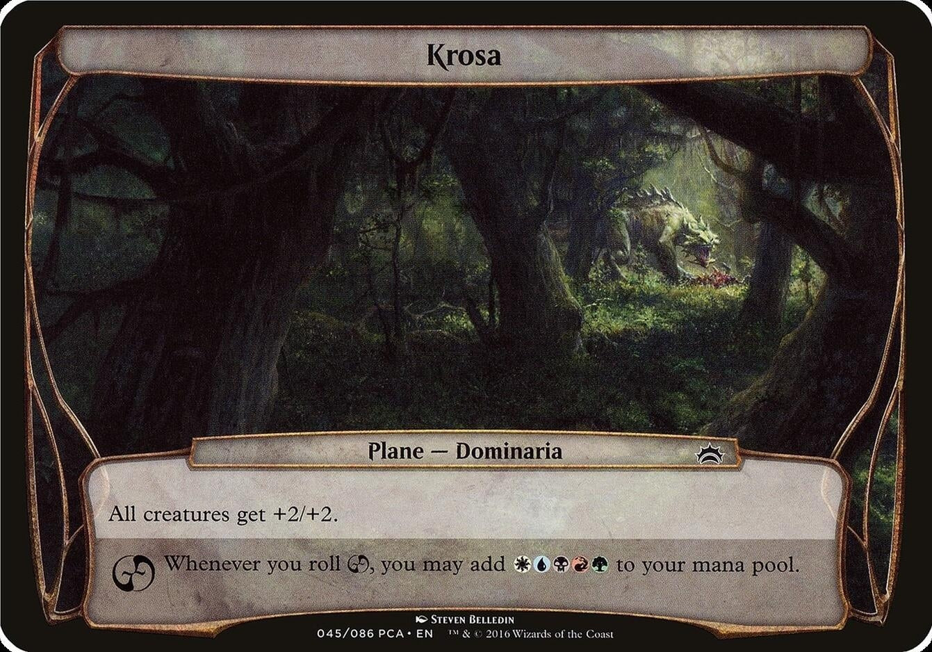 Krosa (Planechase Anthology) [OVER] - MTG Single
