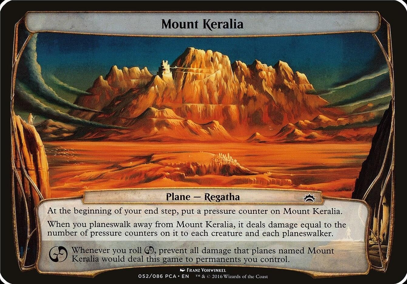 Mount Keralia (Planechase Anthology) [OVER] - MTG Single