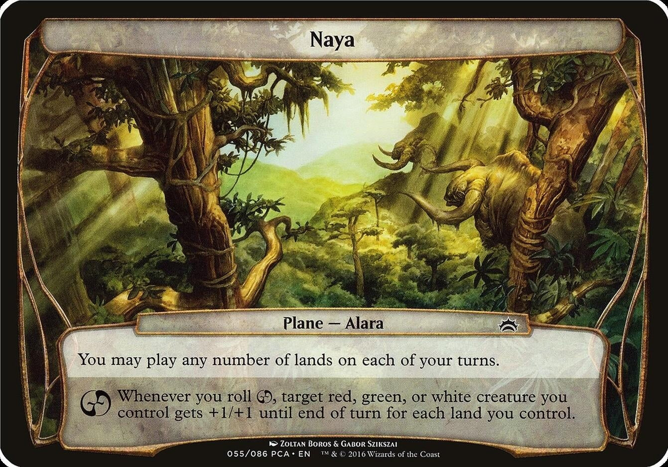 Naya (Planechase Anthology) [OVER] - MTG Single