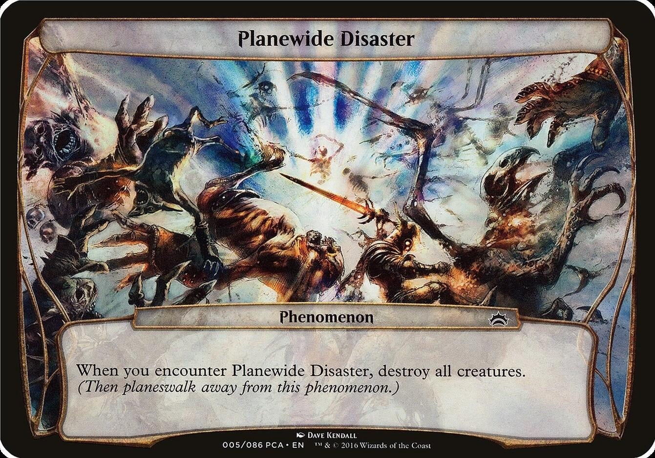 Planewide Disaster (Planechase Anthology) [OVER] - MTG Single
