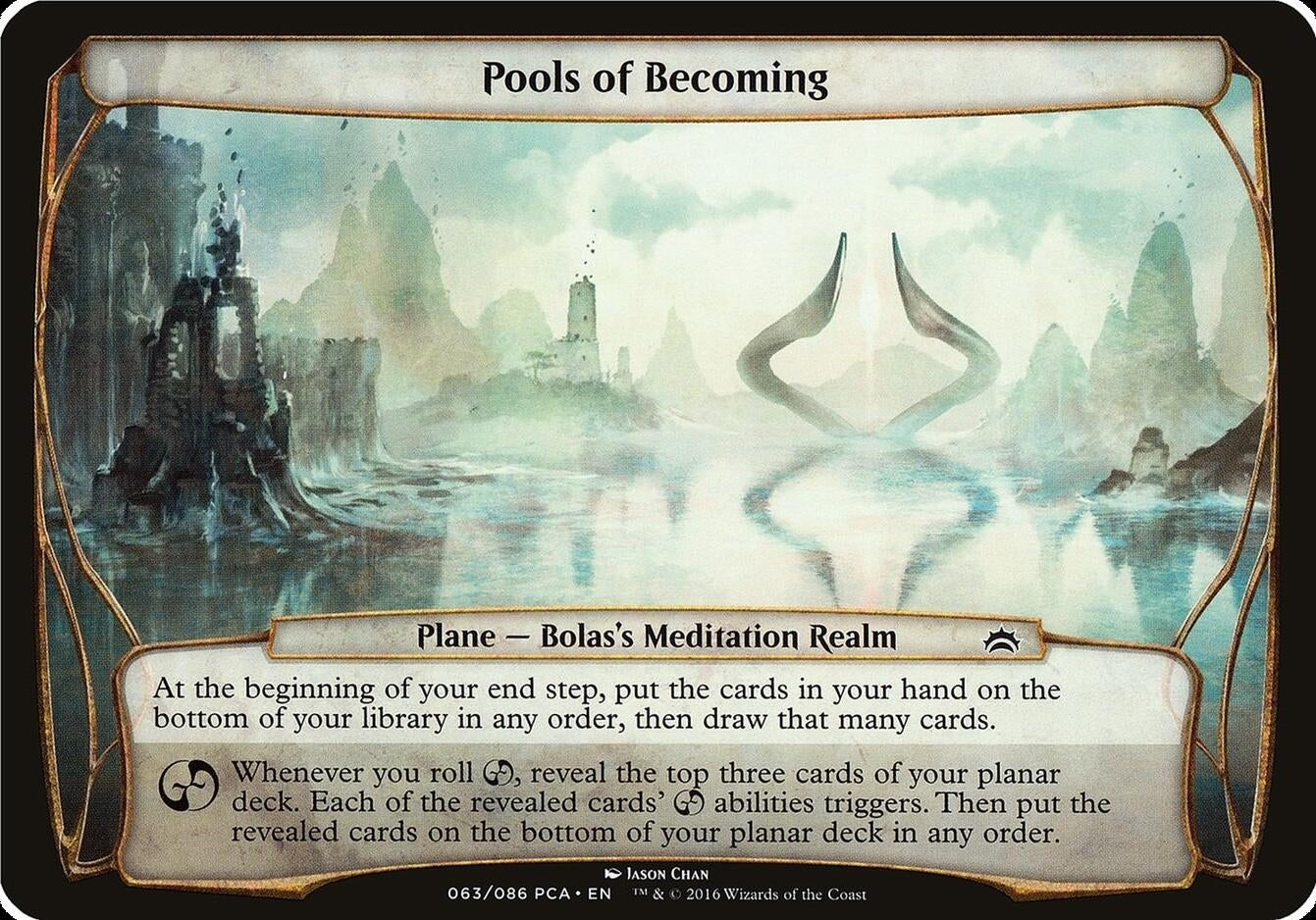 Pools of Becoming (Planechase Anthology) [OVER] - MTG Single