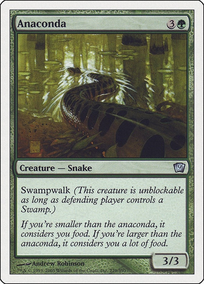 Anaconda (229) [9ED] - MTG Single
