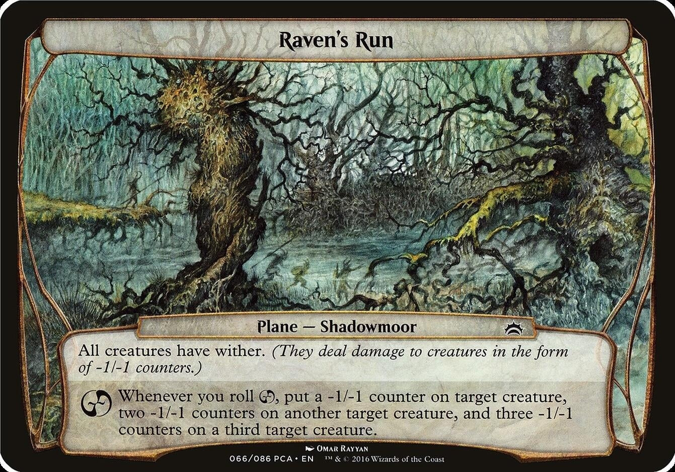 Raven’s Run (Planechase Anthology) [OVER] - MTG Single