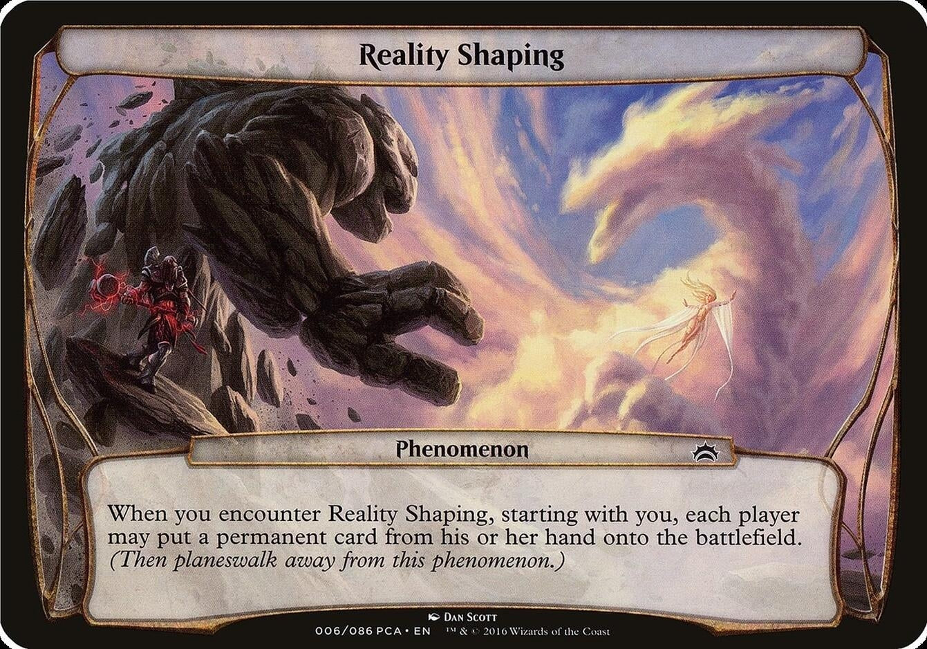 Reality Shaping (Planechase Anthology) [OVER] - MTG Single