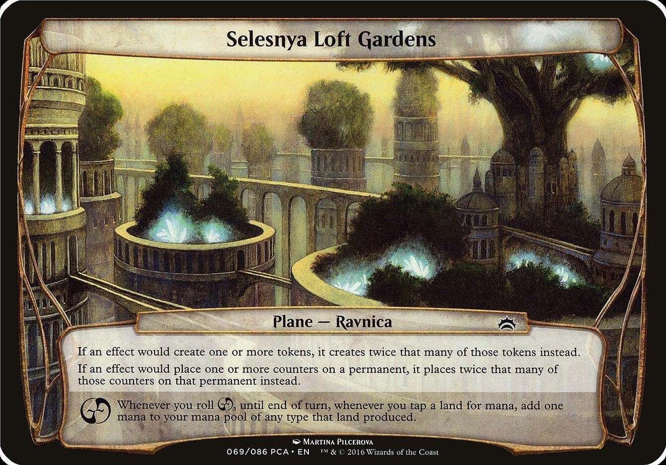Selesnya Loft Gardens (Planechase Anthology) [OVER] - MTG Single