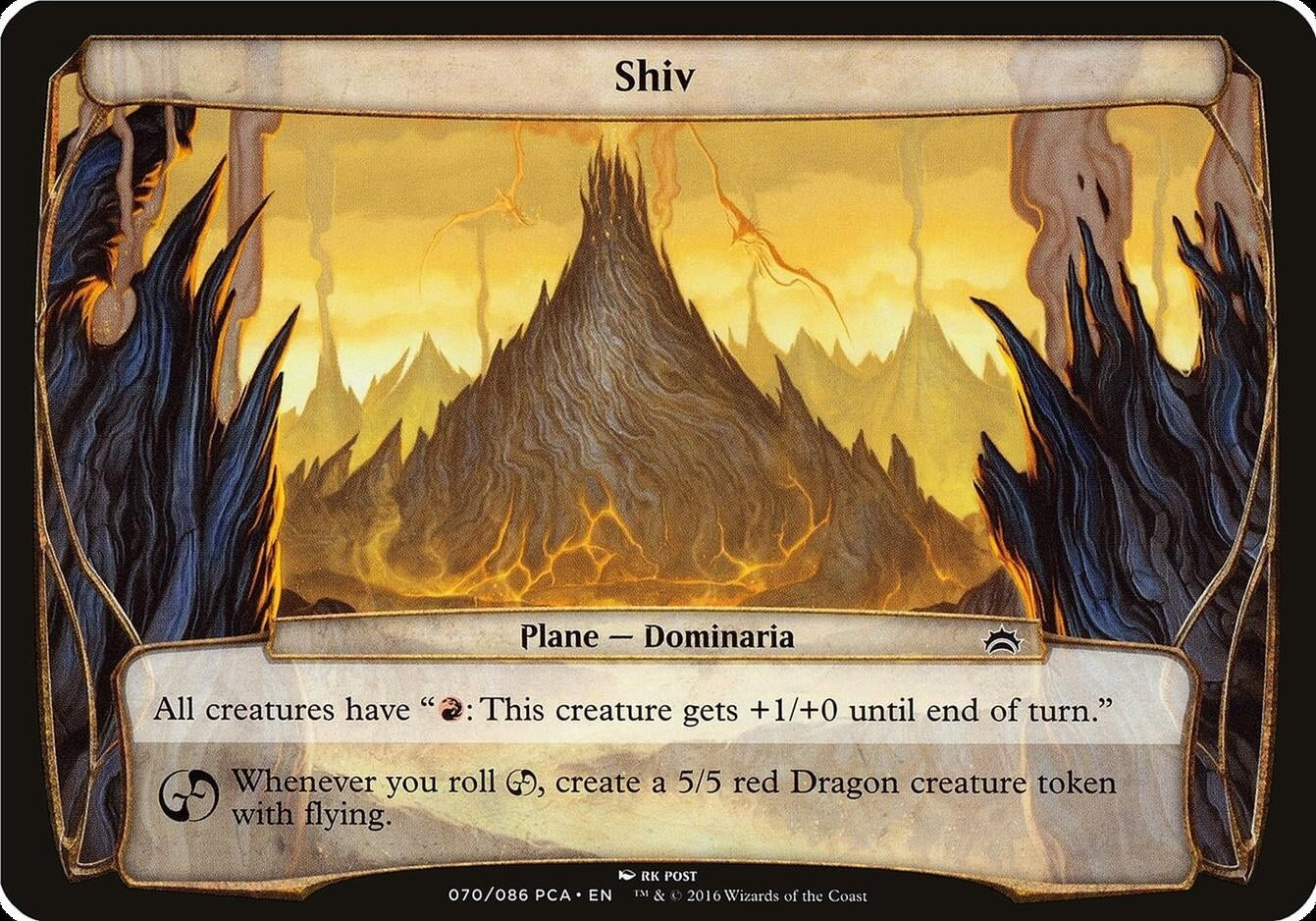 Shiv (Planechase Anthology) [OVER] - MTG Single