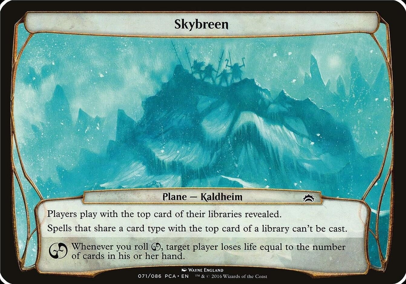 Skybreen (Planechase Anthology) [OVER] - MTG Single