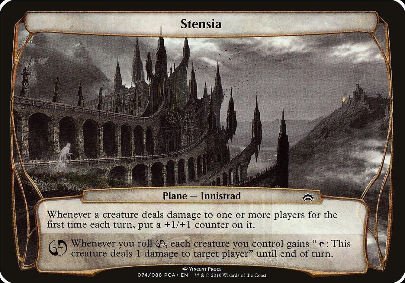 Stensia (Planechase Anthology) [OVER] - MTG Single