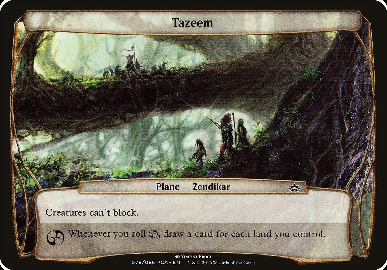 Tazeem (Planechase Anthology) [OVER] - MTG Single
