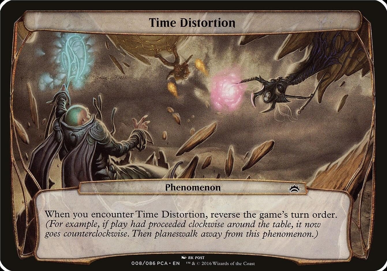 Time Distortion (Planechase Anthology) [OVER] - MTG Single