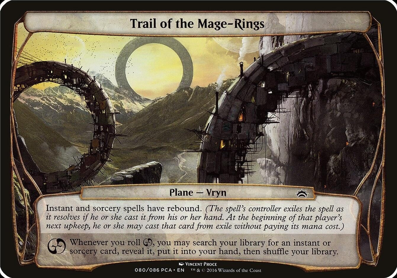 Trail of the Mage-Rings (Planechase Anthology) [OVER] - MTG Single
