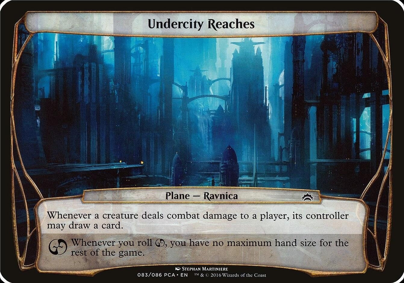 Undercity Reaches (Planechase Anthology) [OVER] - MTG Single