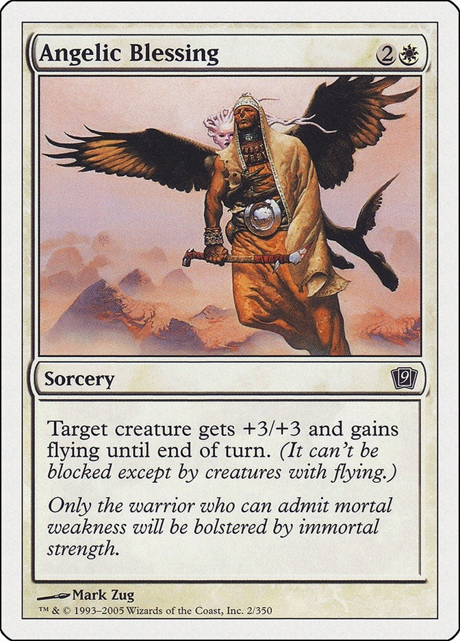 Angelic Blessing (2) [9ED] - MTG Single