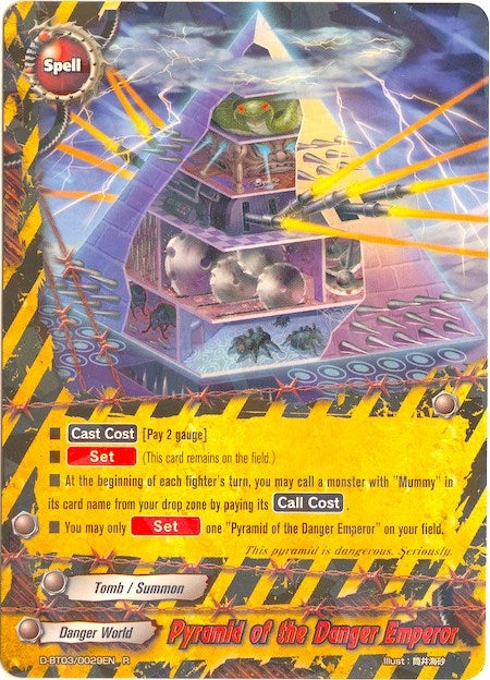 Pyramid of the Danger Emperor (30029) [D-BT03] - Future Card BuddyFight Single