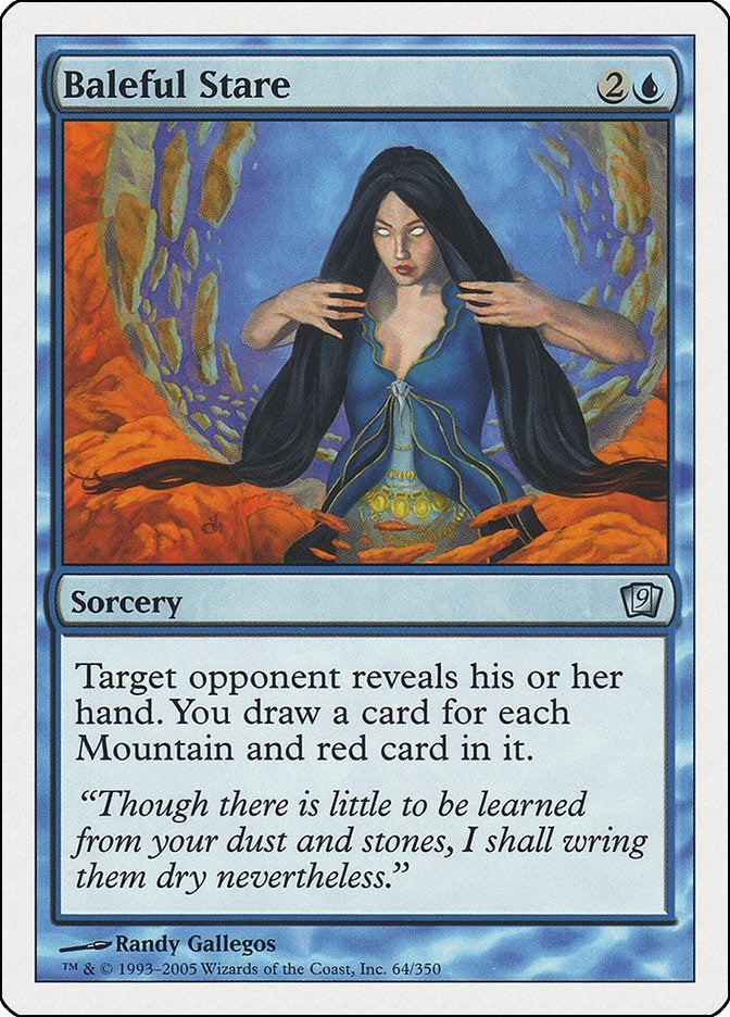 Image for Baleful Stare (64) (9th Edition) - Magic: The Gathering