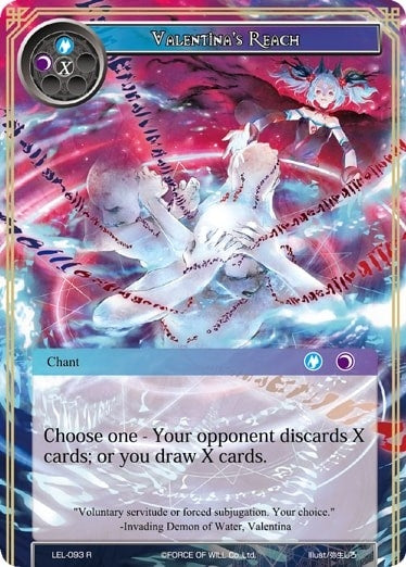 Valentina’s Reach (93) [LEL] - Force of Will Single