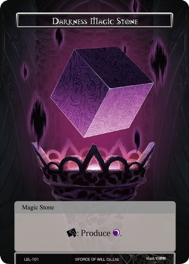 Darkness Magic Stone (101) [LEL] - Force of Will Single