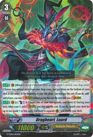 Dragheart Luard (RRR Foil) (10003) [G-TD10] - Cardfight Vanguard Single