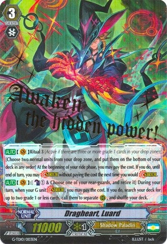 Dragheart Luard (Hot Stamped) (10003) [G-TD10] - Cardfight Vanguard Single