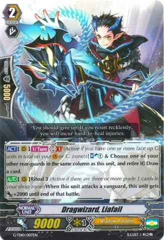 Dragwizard Liafail (10007) [G-TD10] - Cardfight Vanguard Single