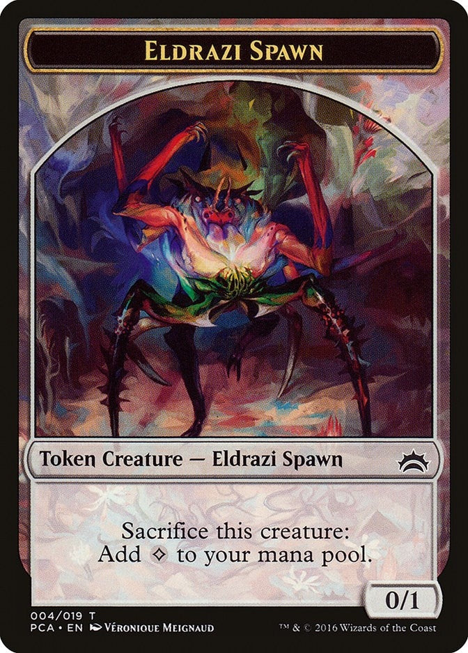 Eldrazi Spawn (004) // Eldrazi Double-sided Token (0) [PCA] - MTG Single