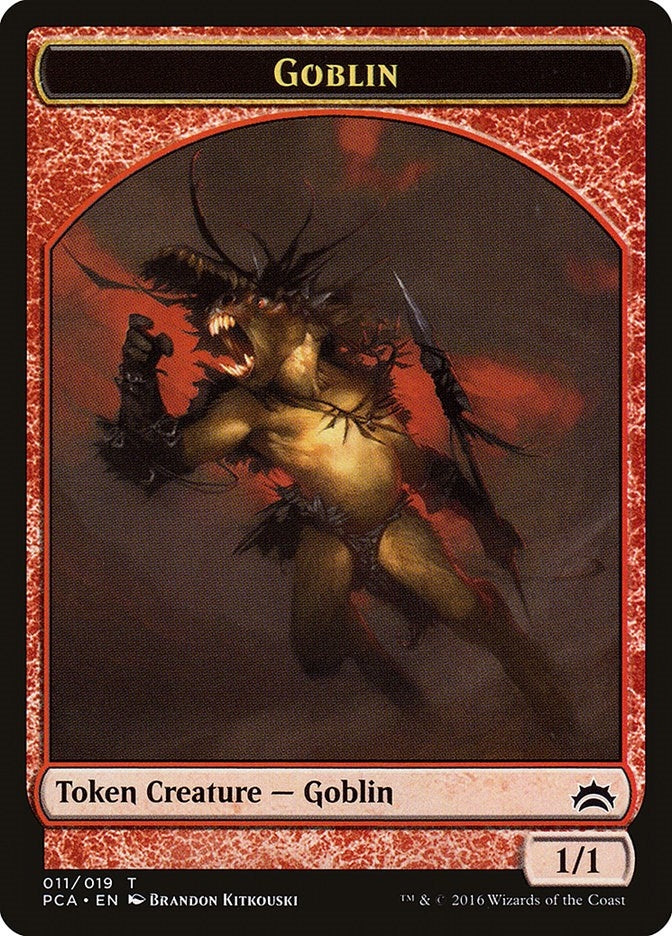Goblin // Boar Double-sided Token (0) [PCA] - MTG Single