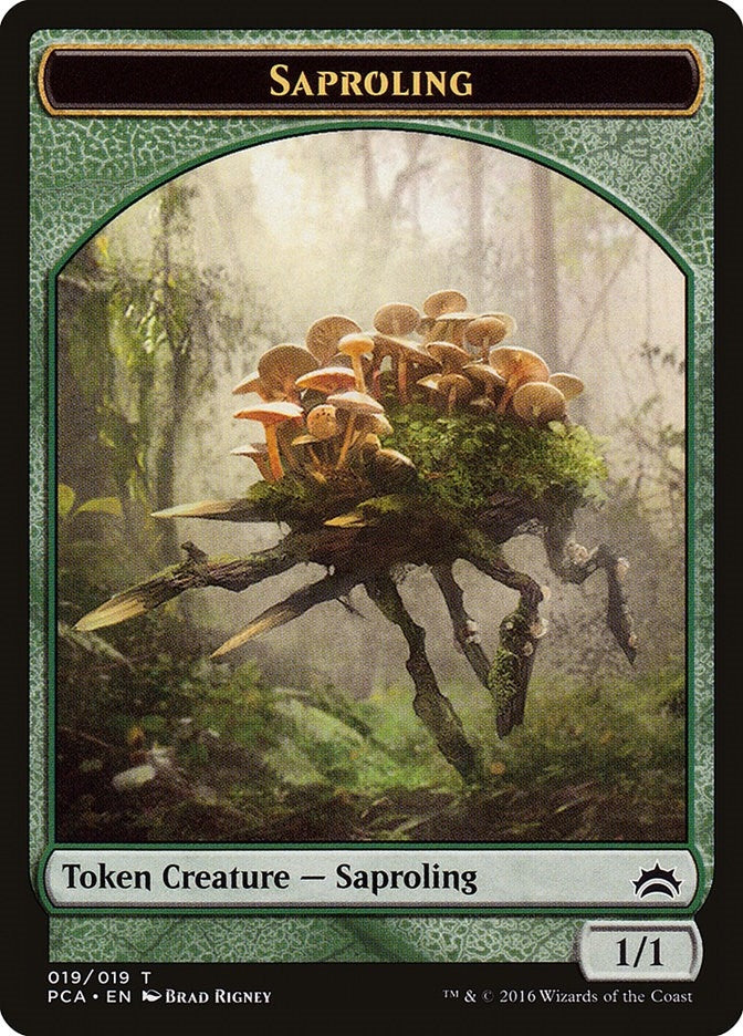 Saproling // Goblin Double-sided Token (0) [PCA] - MTG Single