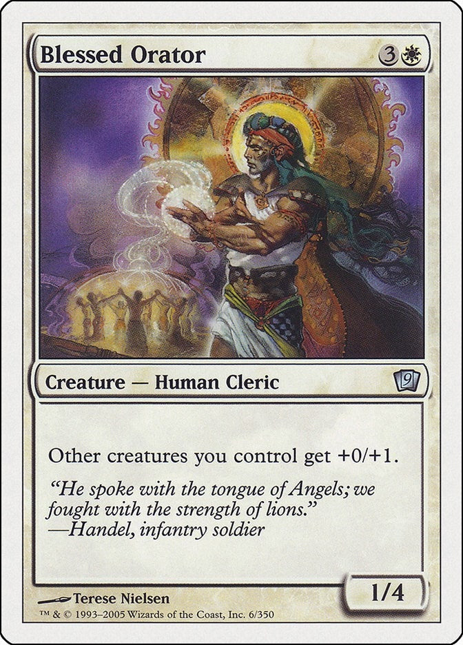 Blessed Orator (6) [9ED] - MTG Single