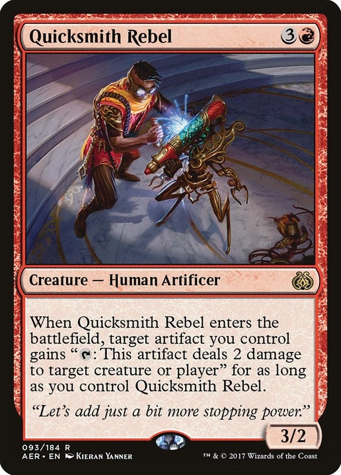 Quicksmith Rebel (93) [AER] - MTG Single
