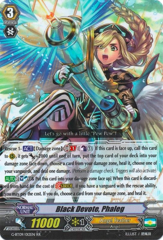 Black Devote Phaleg (9012) [G-BT09] - Cardfight Vanguard Single