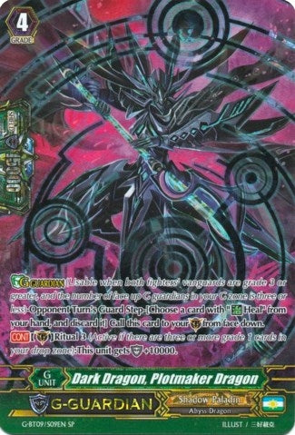 Dark Dragon Plotmaker Dragon (SP) (909) [G-BT09] - Cardfight Vanguard Single